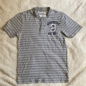 **2 for $7** Aeropostale Men’s Button Tee